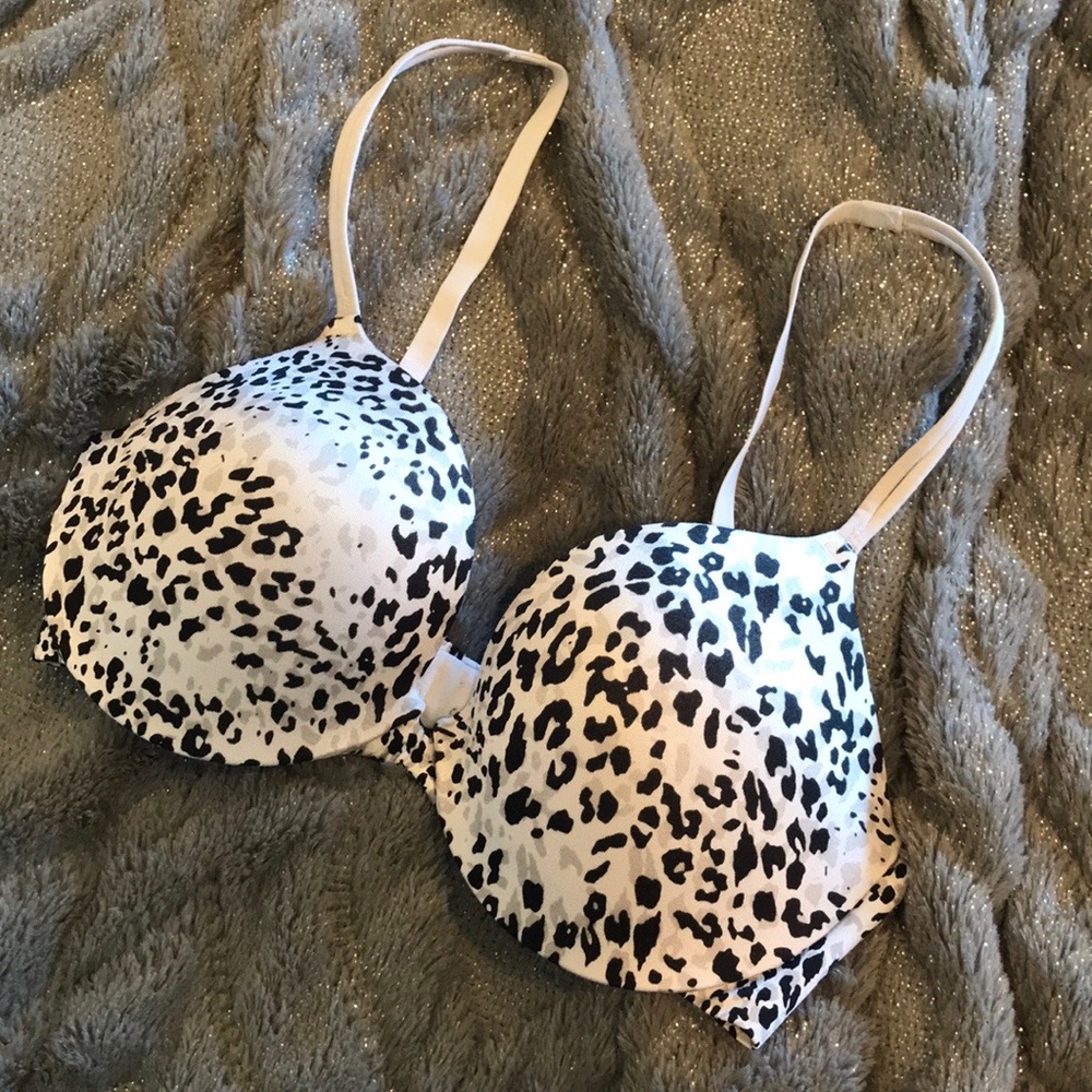 HOLD FOR MYBAKE 32D maidenform grey leopard bra